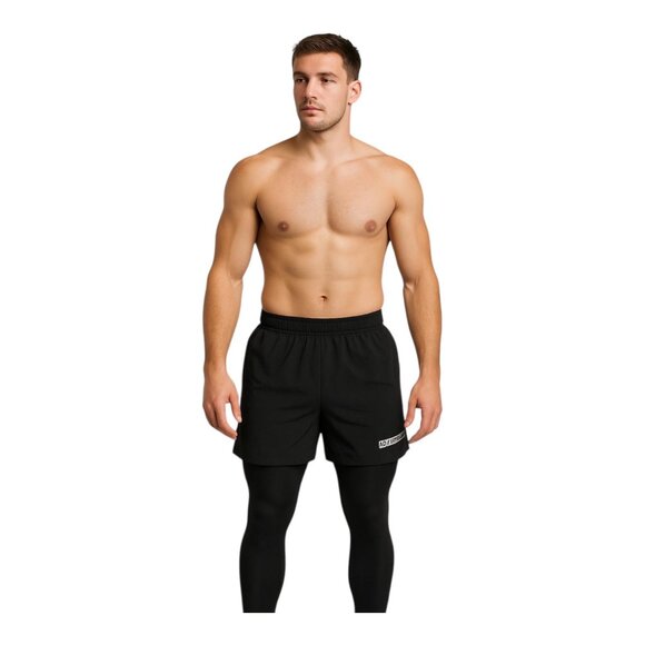 RAWGEAR Other - RAWGEAR Mens Compression Leggings w Shorts~Size XXL~Black Bradley Martyn L6 17